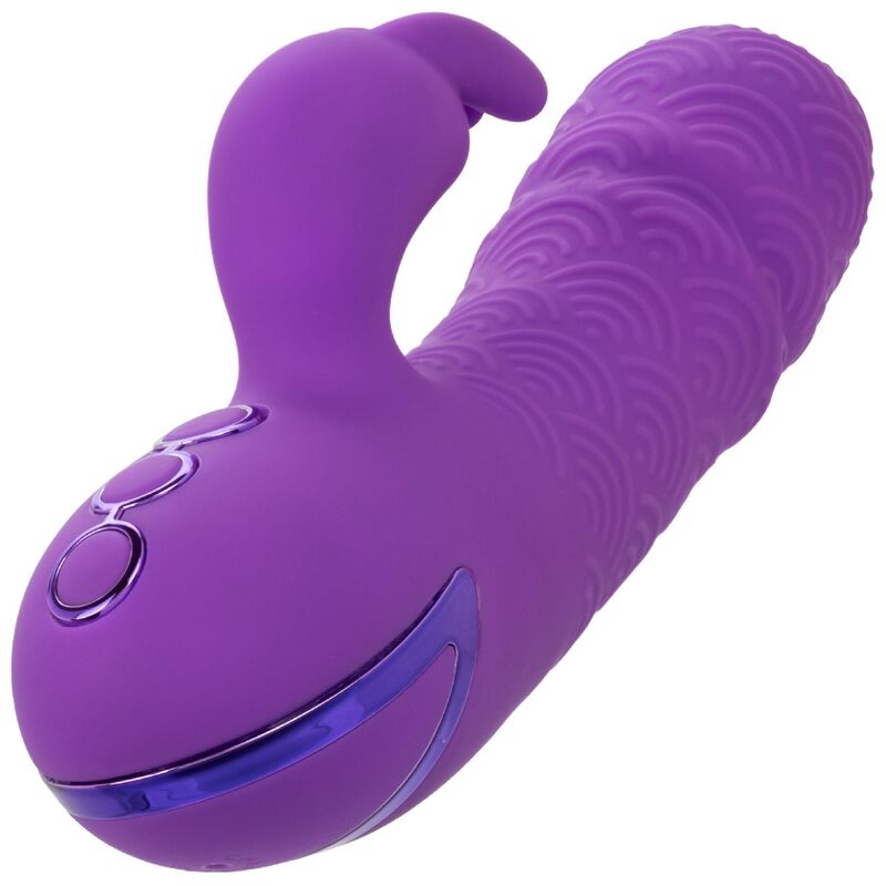CALEXOTICS MANHATTAN BEACH MARVEL VIBRATEUR RABBIT VIOLET PAR CALIFO... — accessoires inclus