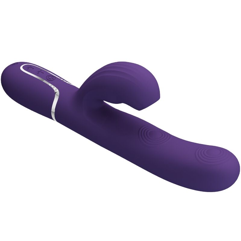 PRETTY LOVE FLIRTATION PERLITA VIBRATEUR G-SPOT 3 1 MULTIFONCTION VIOLET — accessoires inclus