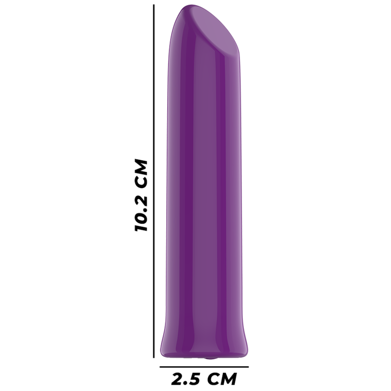 INTENSE FUN TOYS Todrick Violet Bullet Stimulant Clitoridien — accessoires inclus