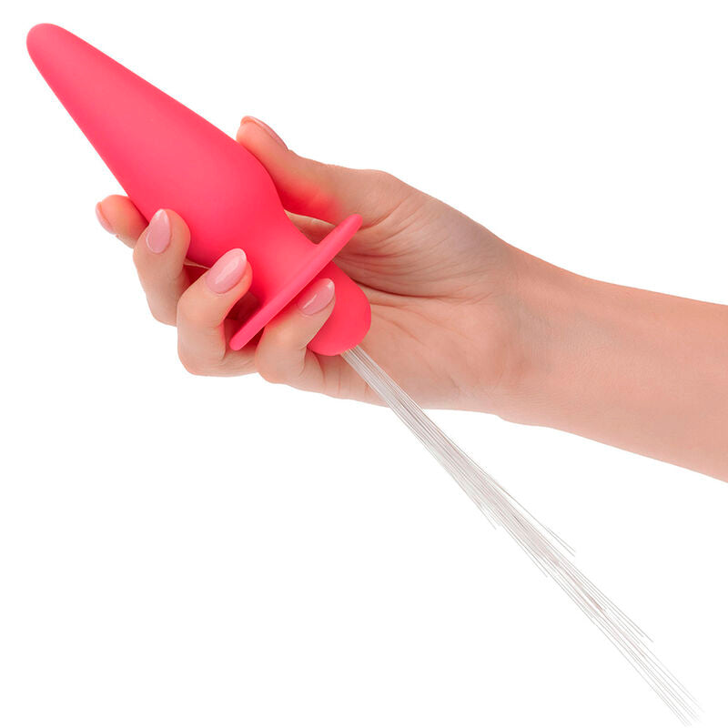 CALEXOTICS - Southern Lights Light Up Anal Plug 10 Vibrations Silicone Pink