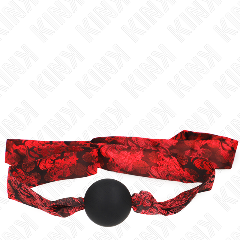 KINK COLLAR & GAG Boule Silicone Scandale 4,5 Cm Gag Modèle 2 146 X 4 Cm — vue arrière