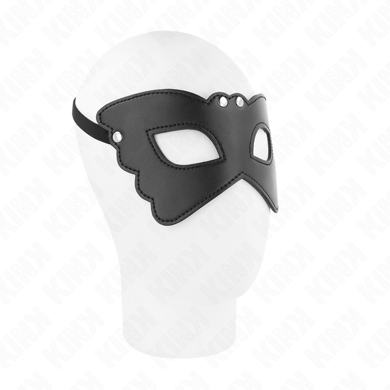KINK MASKED ALLURE Masque Cuirette Forme Papillon 20 X 9 Cm — vue arrière