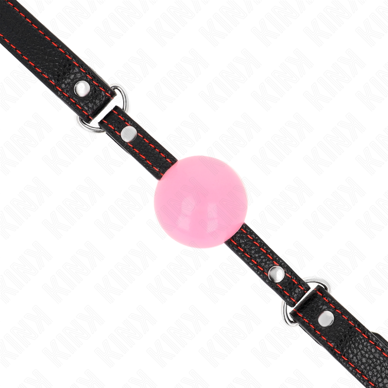 KINK COLLAR & GAG Boule Or Rose 4 Cm Bag 60 X 2 Cm — vue arrière