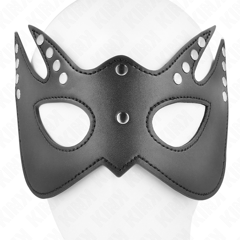 KINK MASKED ALLURE Masque Chauve-Souris Rivets 23 X 15 Cm — vue arrière