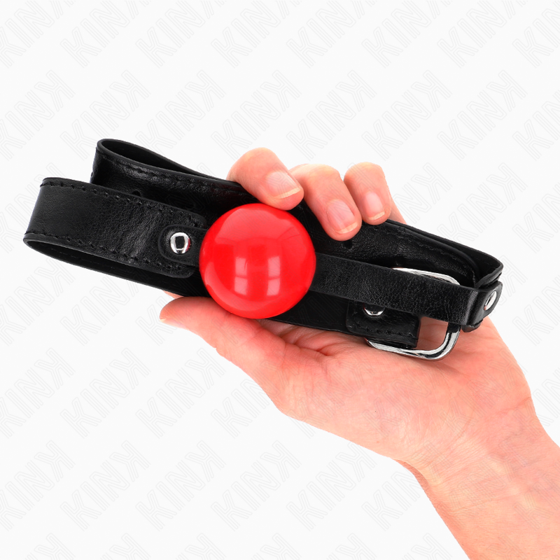 KINK COLLAR & GAG Balle Tpe Souple 4 Cm Gag Modèle 1 66 X 2,5 Cm Réglable 4... — accessoires inclus