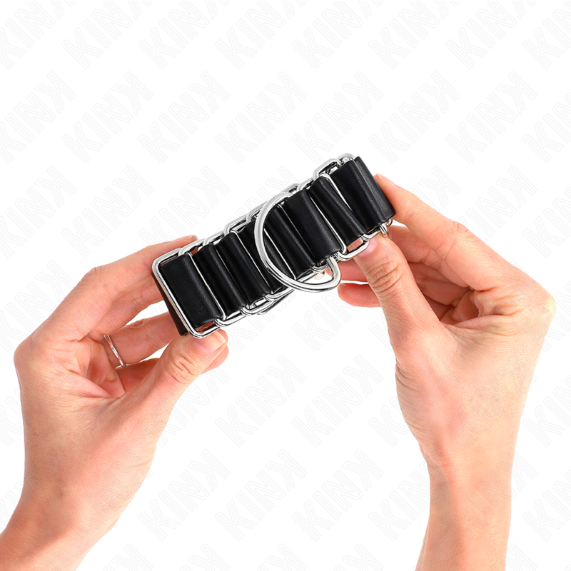 KINK WRIST RESTRAINT Appui-Poignets Fins Comme Charnières Noir Réglable 16-22 ... — vue arrière
