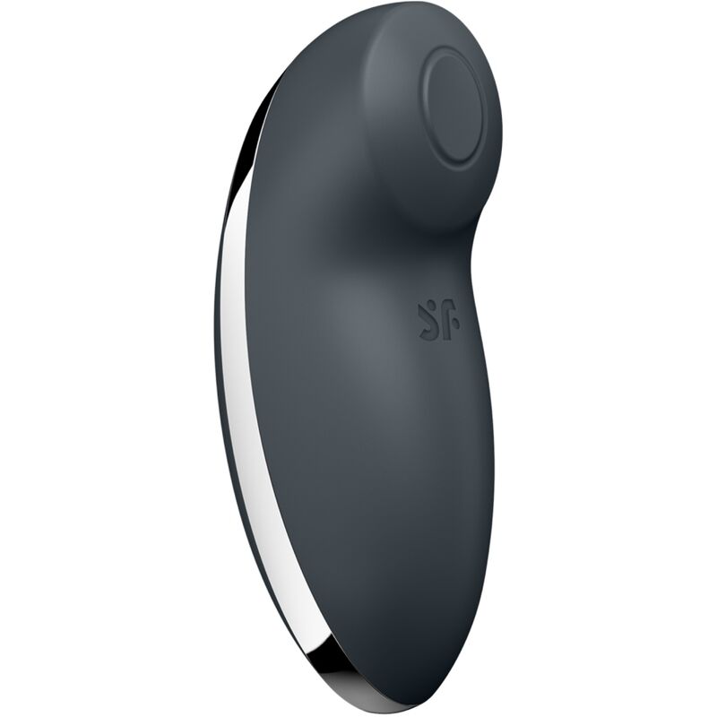 SATISFYER VIBRATOR Tap & Climax 2 Vibrateur & Stimulateur Gris — accessoires inclus