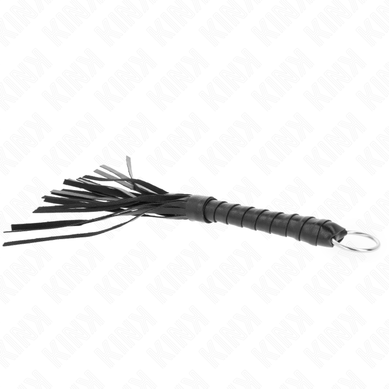 KINK IMPACT & TOUCH Simple Mini Fouet Noir 28 Cm — vue arrière