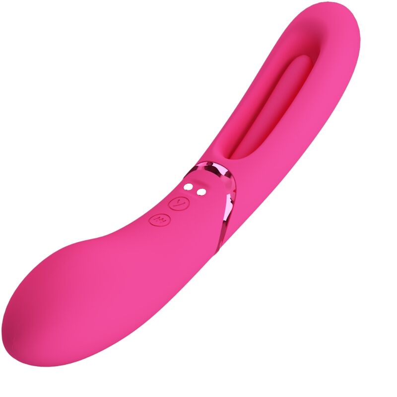 ROMANCE Vibrateur Point G Lexie 7 Vibrations Rose — accessoires inclus