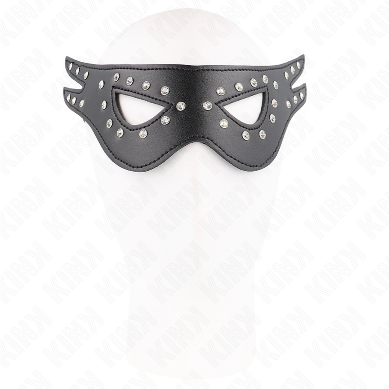 KINK MASKED ALLURE Masque Sexy Cuirette Modèle 2 27 X 13 Cm — vue alternative
