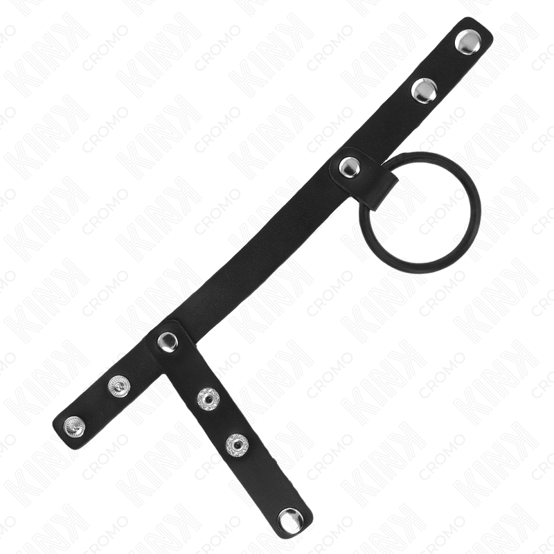 KINK RING POWER Anneau Pénis Silicone 3,8 Cm Séparateur Balles Sangle Cui... — vue arrière