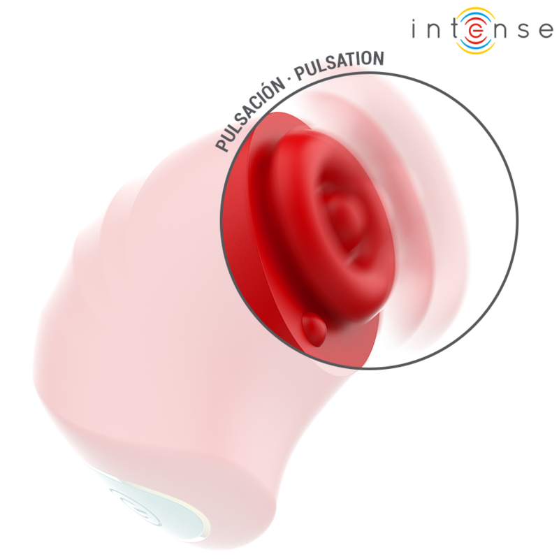 INTENSE HIGH TECH Donnie Stimulateur Clitoridien Rouge/Vert — vue arrière