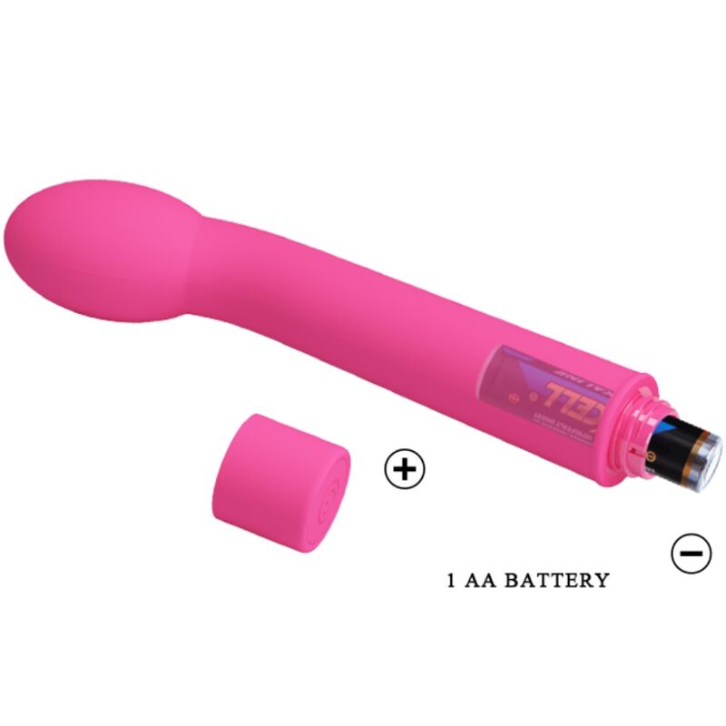 PRETTY LOVE Vibrateur Point G Logan 10 Vibrations Rose — accessoires inclus
