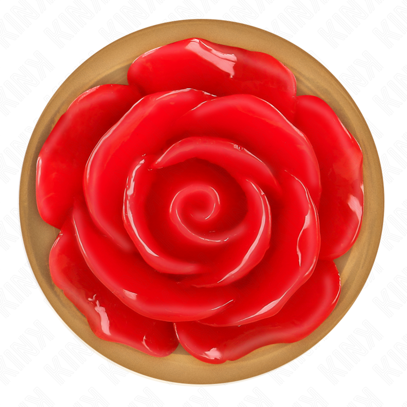 KINK PLEASURE PLUGS Plug Anal Or Rose Rose Rouge S — accessoires inclus
