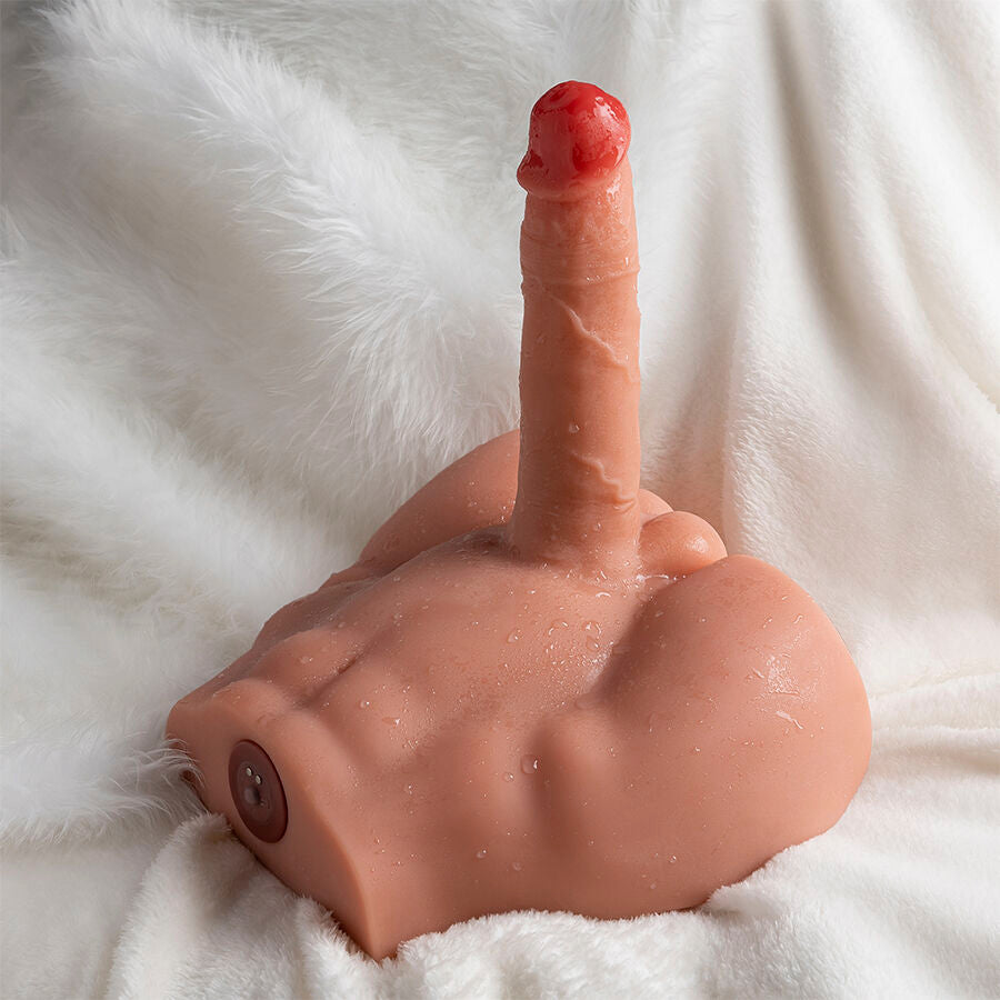XISE Peel Dildo Ass Masturbateur Réaliste À Pilule Avant Pouss... — accessoires inclus