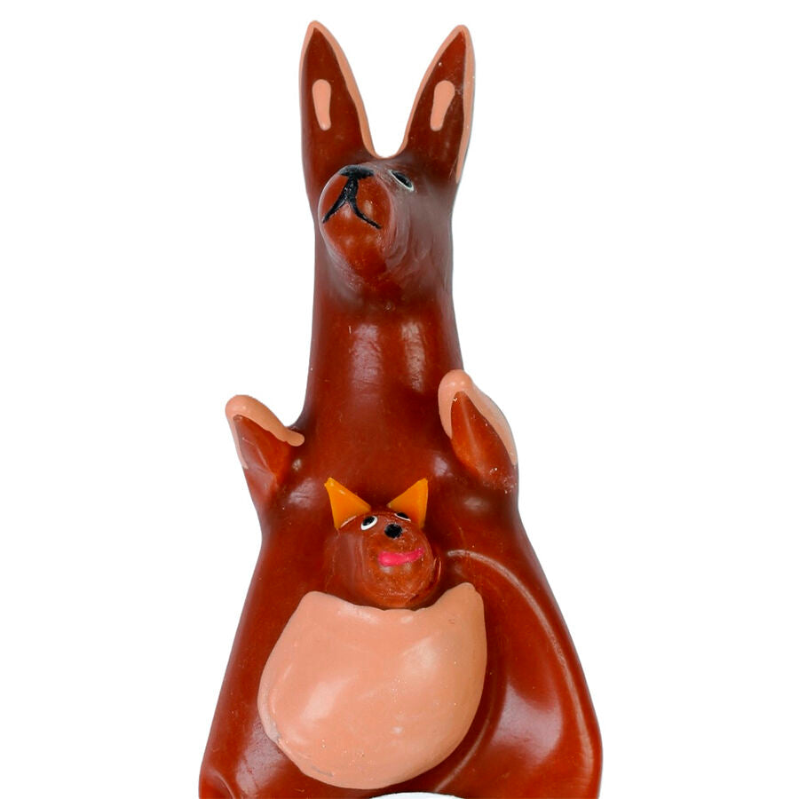 CONDOMERIE Préservatifs Fantaisie Peints À Main Modèle Kangourou Xl - Aura Intime