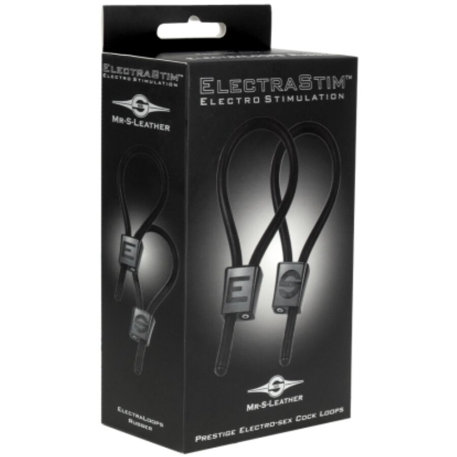 ELECTRASTIM Prestige Electra Loops Anneaux Péniens Réglables Noirs — vue alternative