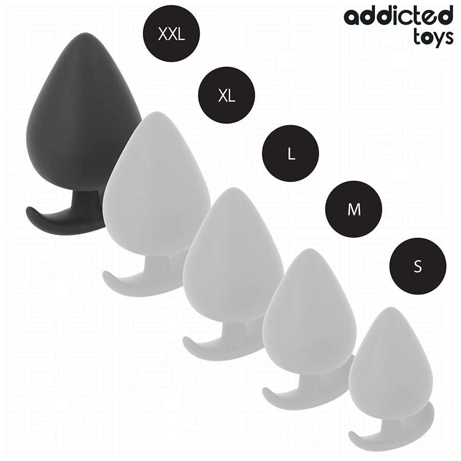 ADDICTED TOYS Plug Anal Taille Xxl 11 Cm — accessoires inclus