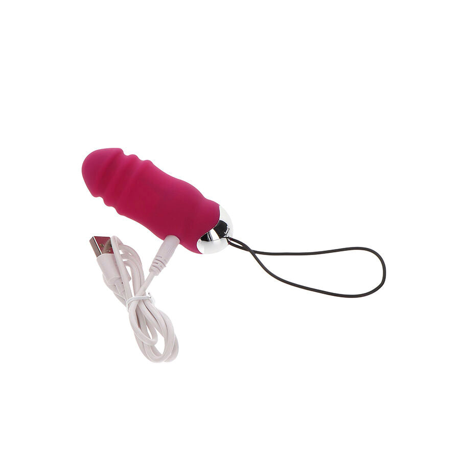 TOYJOY - Happiness Sunn Side Up And Down Vibrator Fuchsia Remote