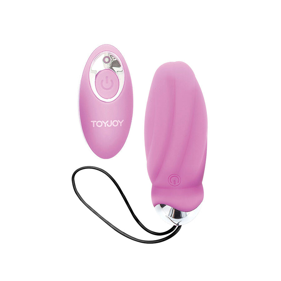 TOYJOY HAPPINESS YOU CRACK ME UP VIBRATEUR ROSE TÉLÉCOMMANDE — accessoires inclus