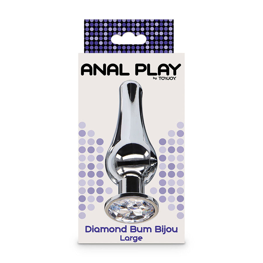 TOYJOY ANAL PLAY DIAMANTE BUM BIJOU GRAND PLUG ANAL — accessoires inclus
