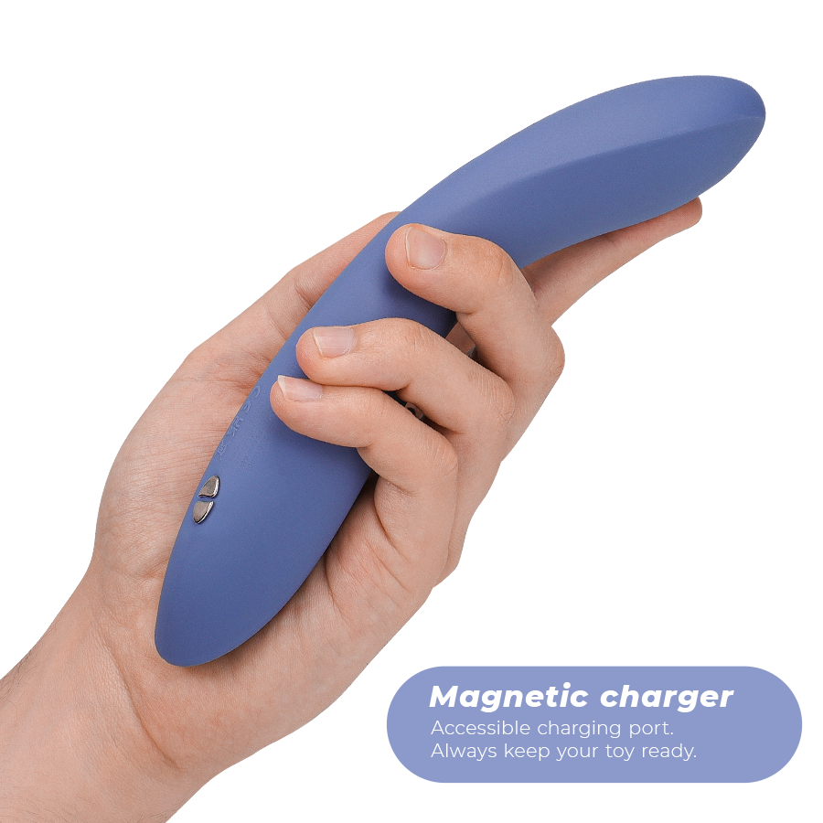 WE-VIBE RAVE 2 VIBRATEUR POINT G BLEU — accessoires inclus