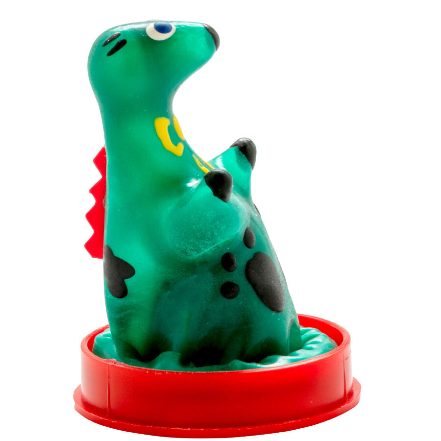 CONDOMERIE Préservatifs Fantaisie Peints À Main Monstre Loch Ness — vue arrière