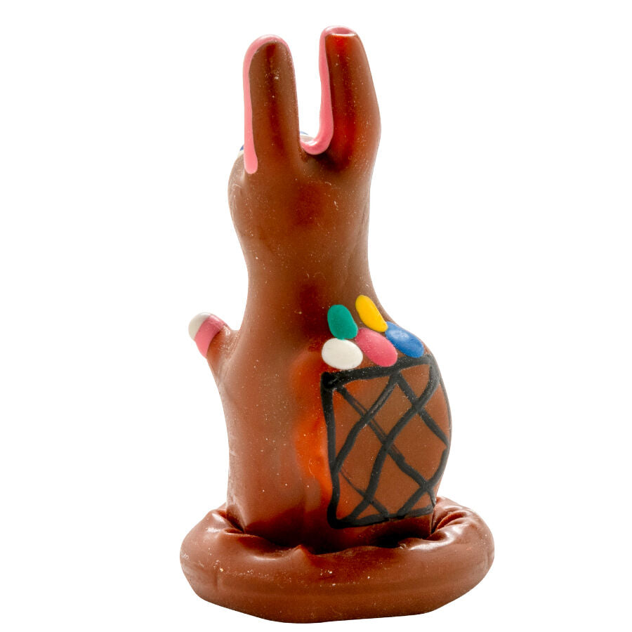 CONDOMERIE Préservatifs Fantaisie Peints À Main Lapin Pâques — vue arrière