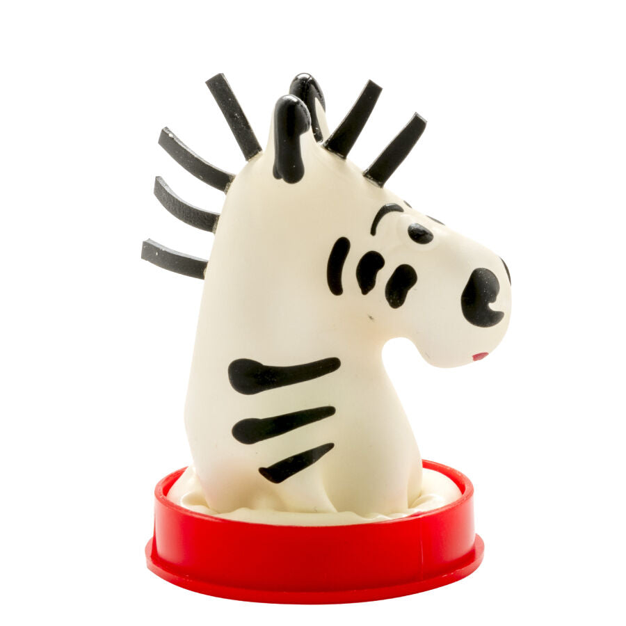 CONDOMERIE Préservatifs Fantaisie Peints À Main Zebra — vue arrière