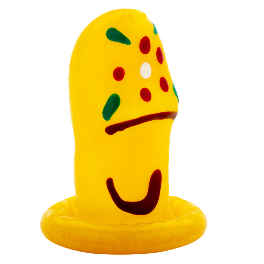 CONDOMERIE Sabots Préservatifs Fantaisie Peints À Main — vue alternative