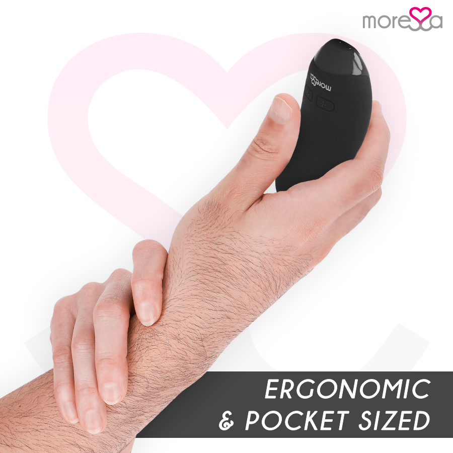 MORESSA Vibrateur Blossom Noir — accessoires inclus