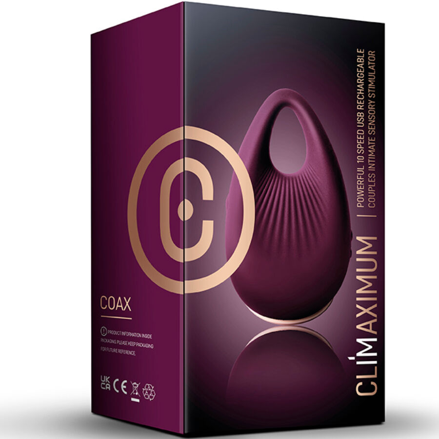 CLIMAXIMUM VIBRATEUR DOIGT COAXIAL — vue arrière