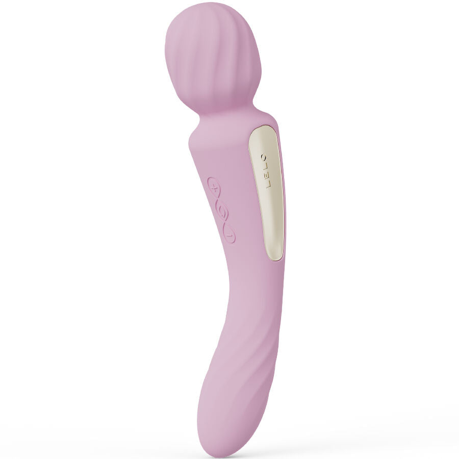 LELO Switch Vibrateur Wanda Double Stimulation Rose Doux — accessoires inclus