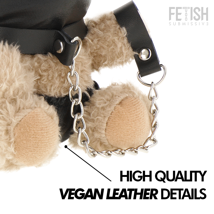 FETISH SUBMISSIVE REBEL TOYS MOMO BDSM TEDDY BEAR MODÈLE 8 — accessoires inclus