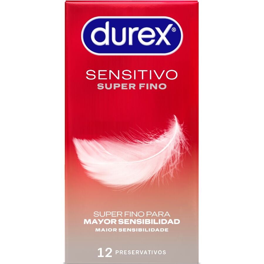 DUREX CONDOMS Super Fin Sensible 12 Unités - Aura Intime