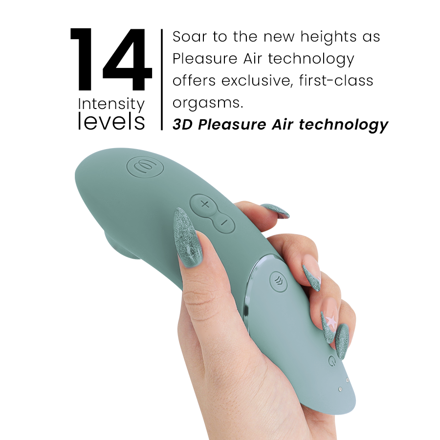WOMANIZER Prochain Stimulateur Clitorial Sage — accessoires inclus