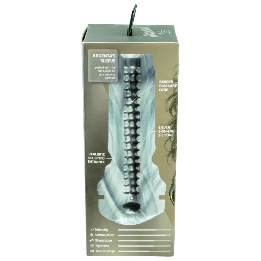 KIIROO Collection Étoiles Masturbateurs Kiros Feel Argenta — accessoires inclus