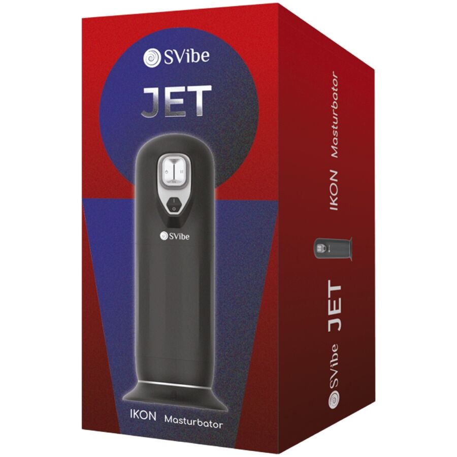 SNAIL VIBE Masturbateur Chauffant À Pousse Ikon Jet — accessoires inclus