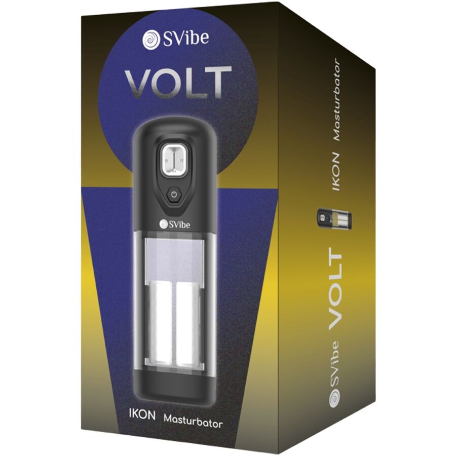 SNAIL VIBE Masturbateur Ikon Volt À Effet Chaleur Friction — accessoires inclus