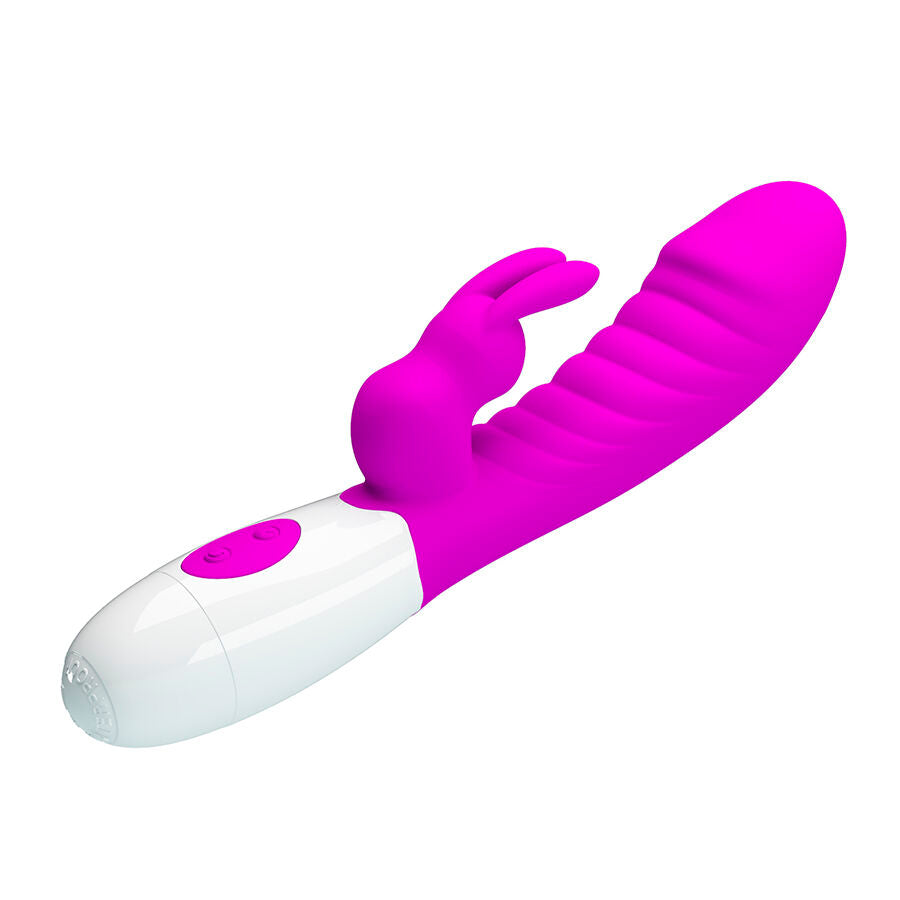 PRETTY LOVE FLIRTATION Naughty Vibrateur Violette Lapin — accessoires inclus