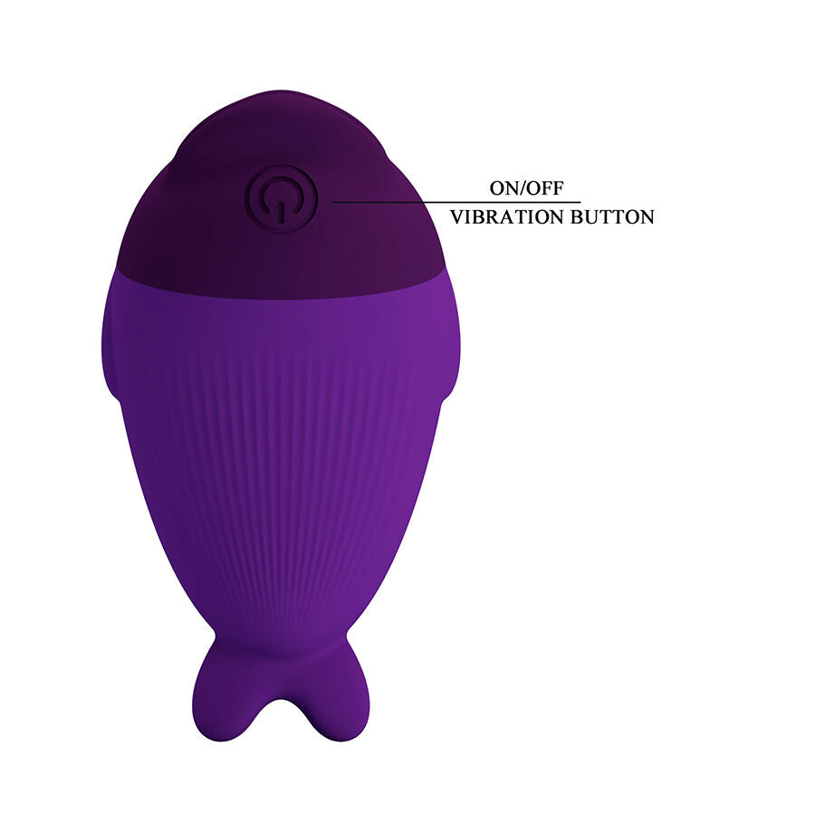PRETTY LOVE FLIRTATION Dolphin Mini Vibrateur Clip — accessoires inclus