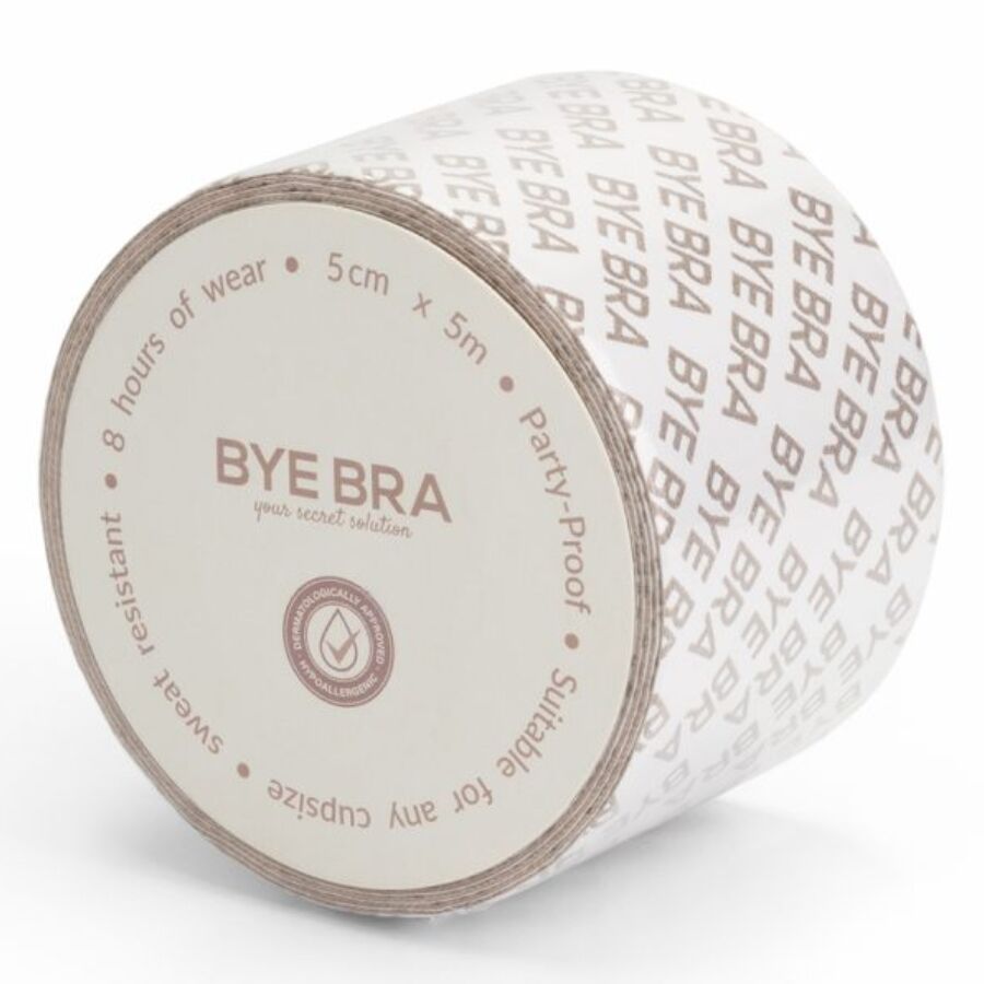 BYE BRA - TAPES BODY TAPE DOUBLE SIDED CINTA DOBLE CARA BEIGE TALLA ÚNICA... — vue détaillée