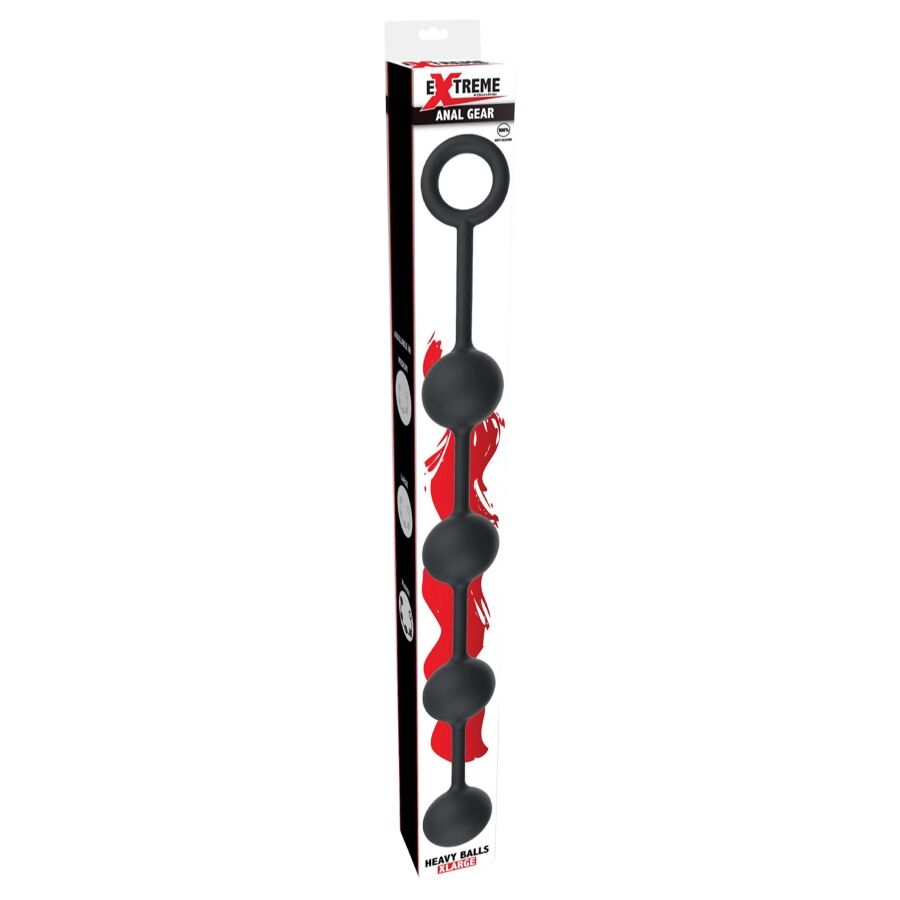 HIDDEN DESIRE Extreme Boules Anales Lourdes Xl — accessoires inclus