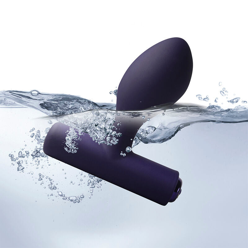 ROCKS-OFF MINI BAGUETTE RECHARGEABLE 16 FONCTIONS ROSE PIVOINE — accessoires inclus
