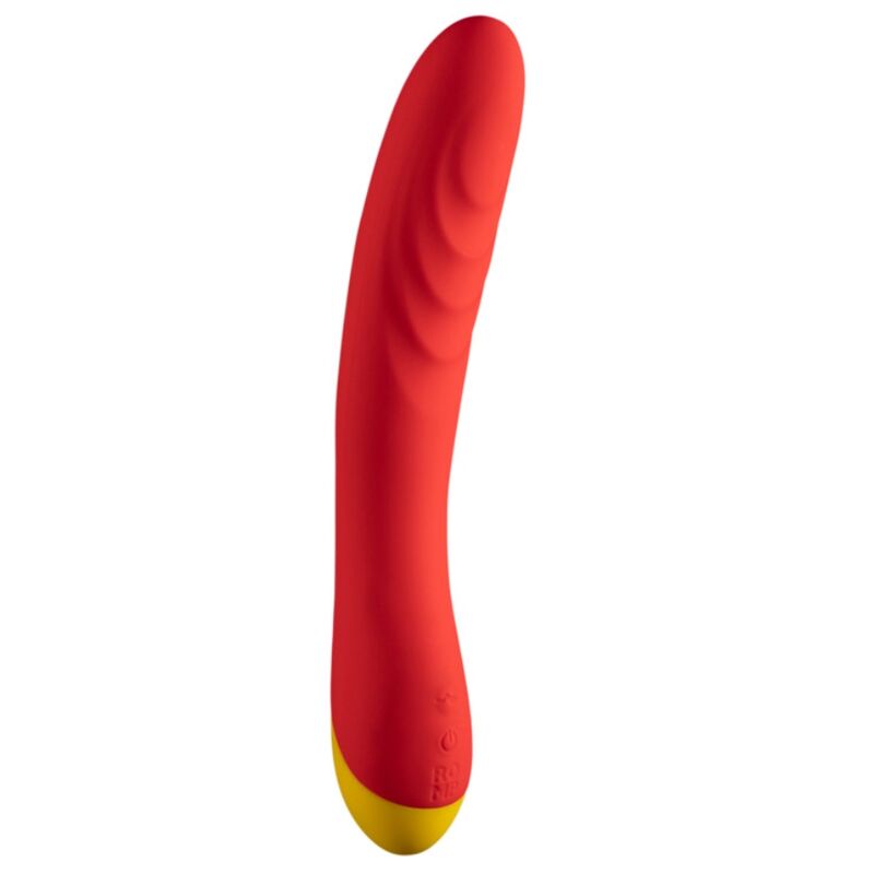 ROMP HYPE VIBRATEUR MULTIFONCTIONS POINT G ROUGE — accessoires inclus