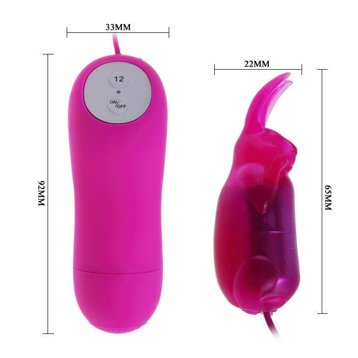 BAILE STIMULATING Vibrateur Cute Secret Bunny 12 Vitesses — accessoires inclus