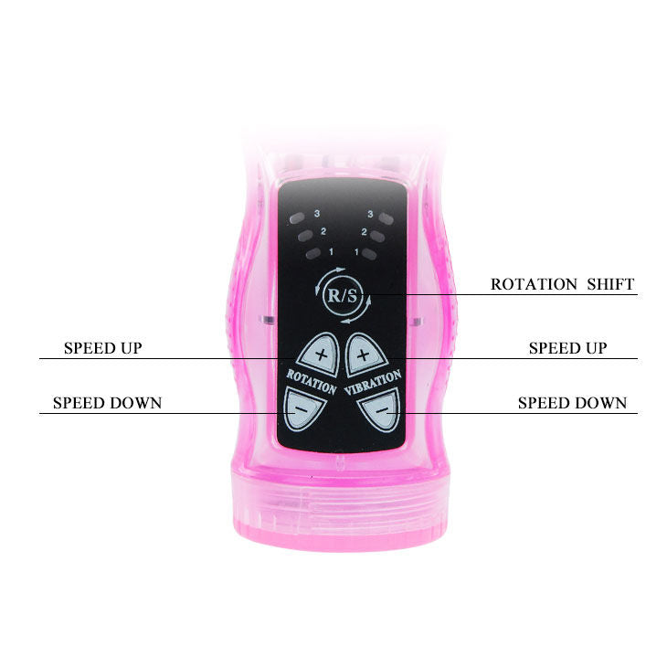 BAILE ROTATIONS MINI LAPIN AMANT INTIME LILAS — accessoires inclus