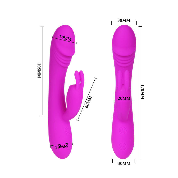 PRETTY LOVE SMART Smart Vibrateur Lapin 30 Modes Chasseur — accessoires inclus