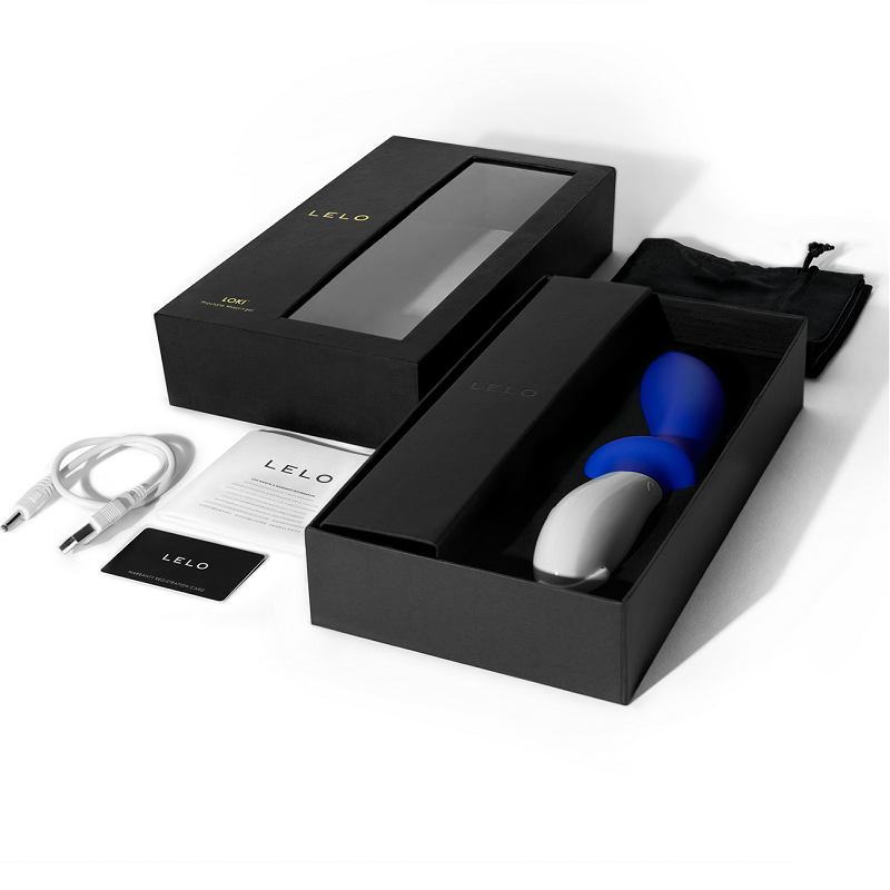 LELO Vibrateur Prostataire Loki Bleu — vue détaillée