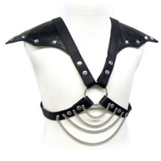 LEATHER BODY Métal Épaules - Aura Intime